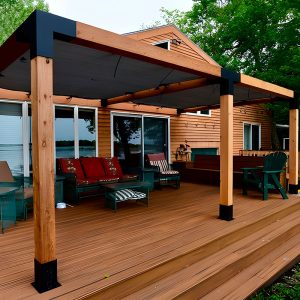 Kit pérgola adosada