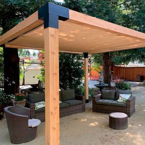Kit pérgola aislada
